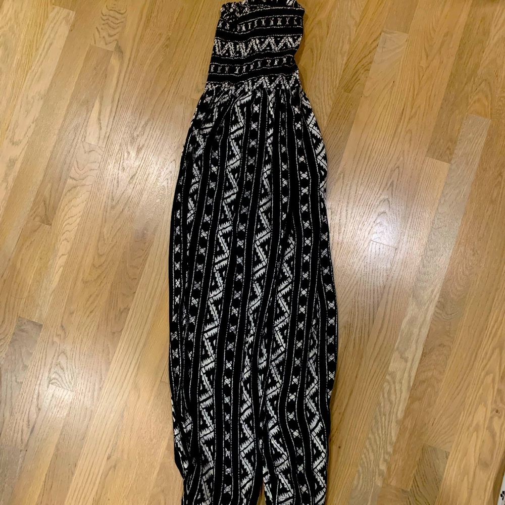 Urban Outfitters Strapless Jumpsuit